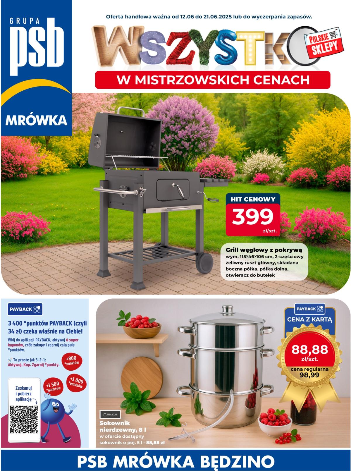 Gazetka Mrówka - Będzino ważna od 12.06. - 21.06.
