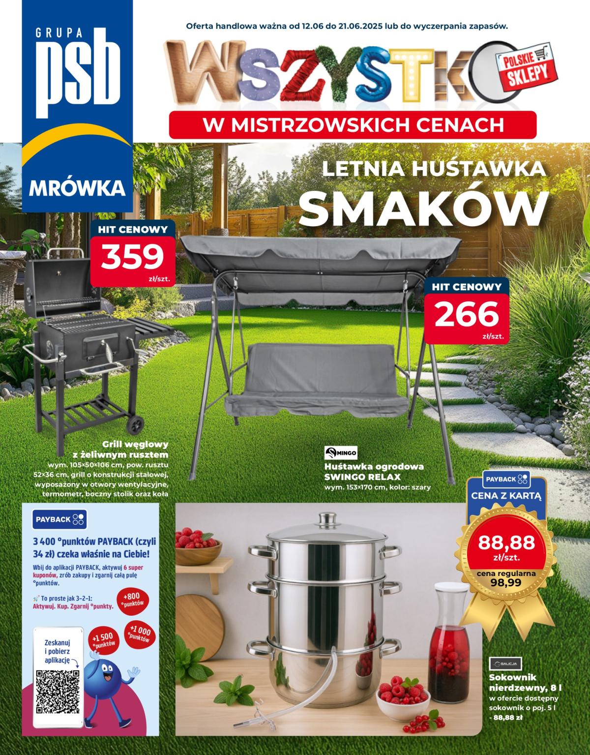 Gazetka Mrówka - Andrychów ważna od 12.06. - 21.06.