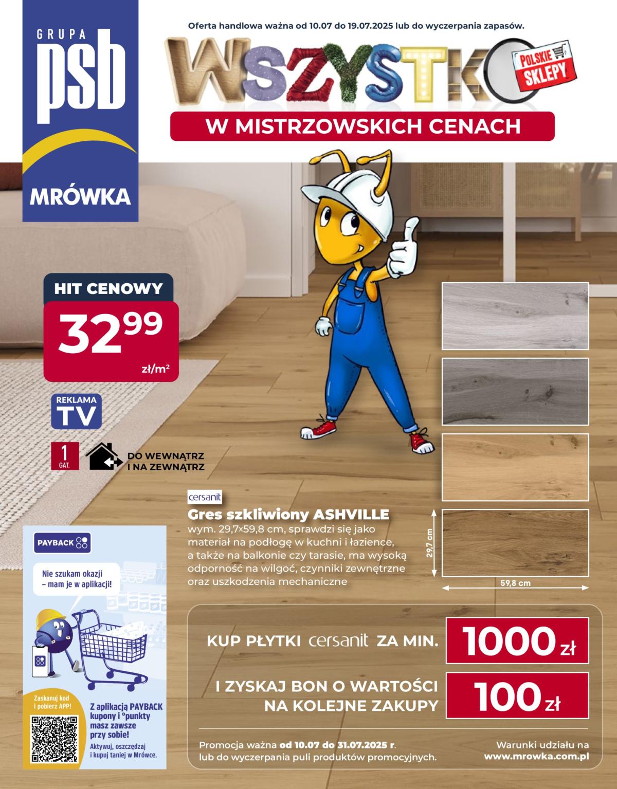 Gazetka Mrówka - Człuchów ważna od 10.07. - 19.07.