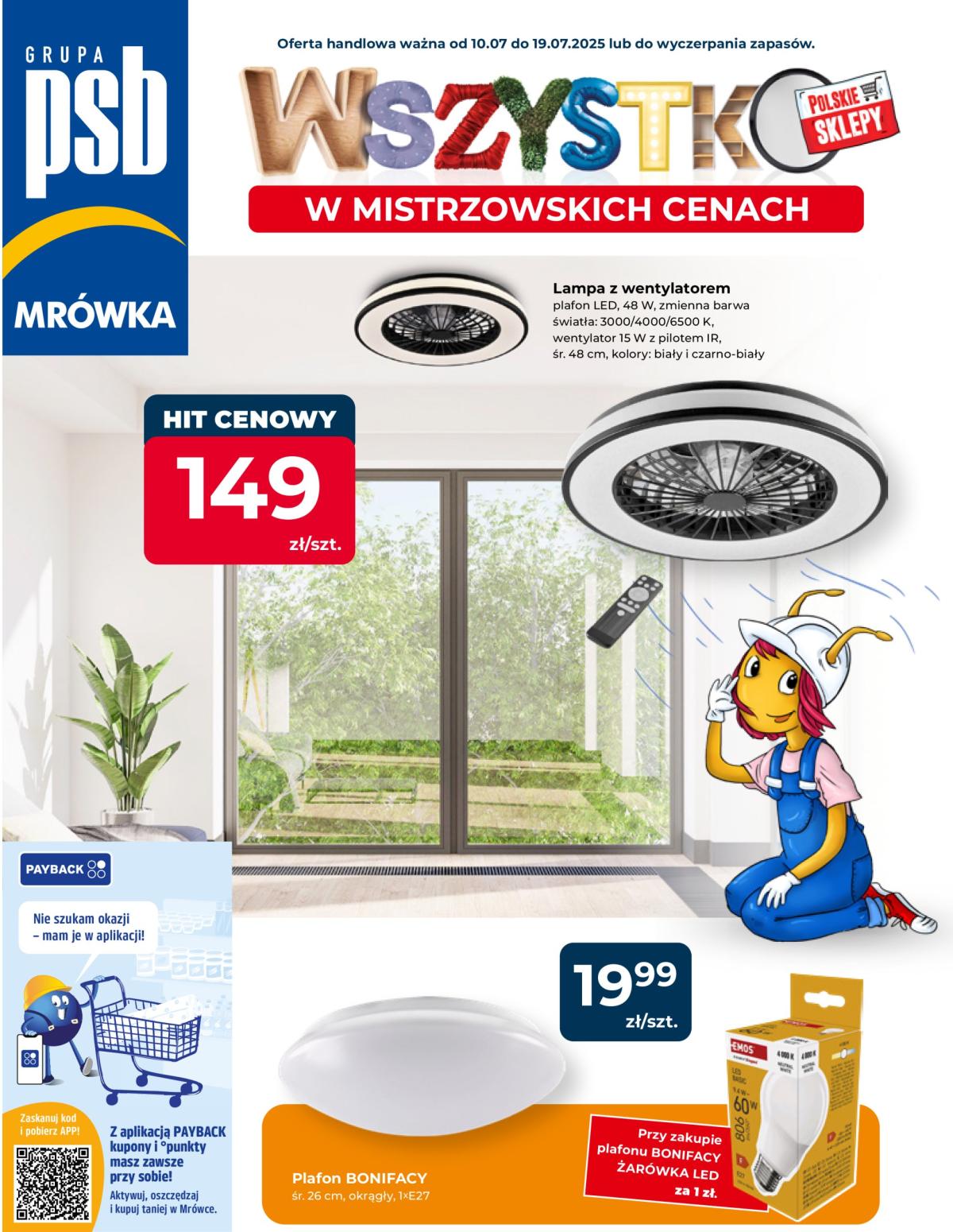 Gazetka Mrówka - Bodzentyn ważna od 10.07. - 19.07.
