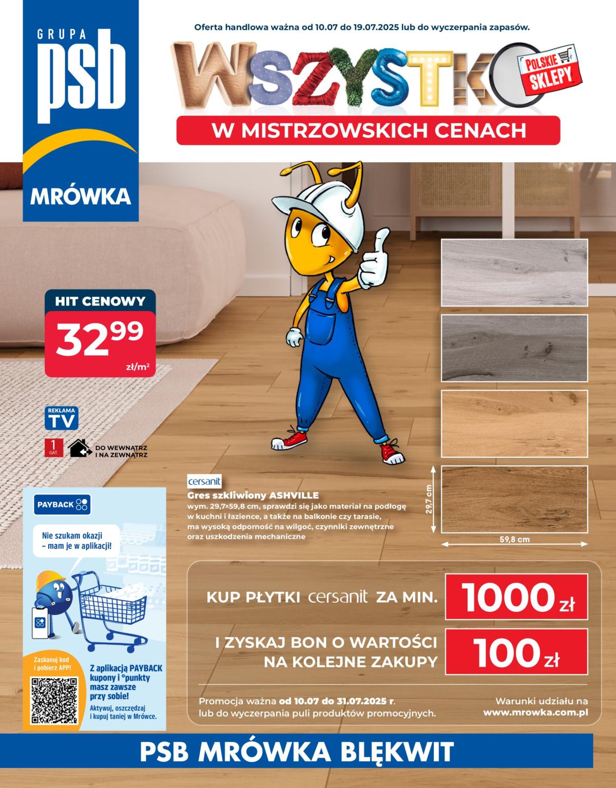 Gazetka Mrówka - Blękwit ważna od 10.07. - 19.07.
