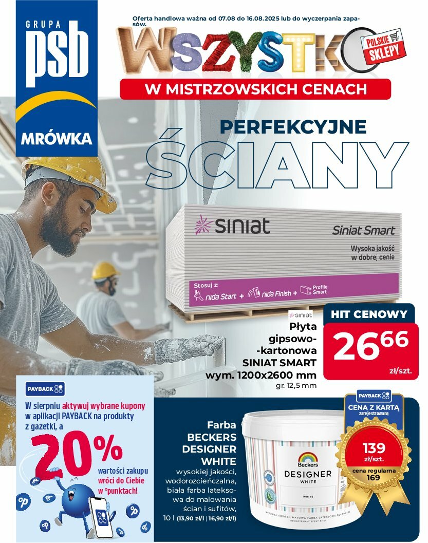 Gazetka Mrówka - Człuchów - ważna od 07.08. do 16.08.