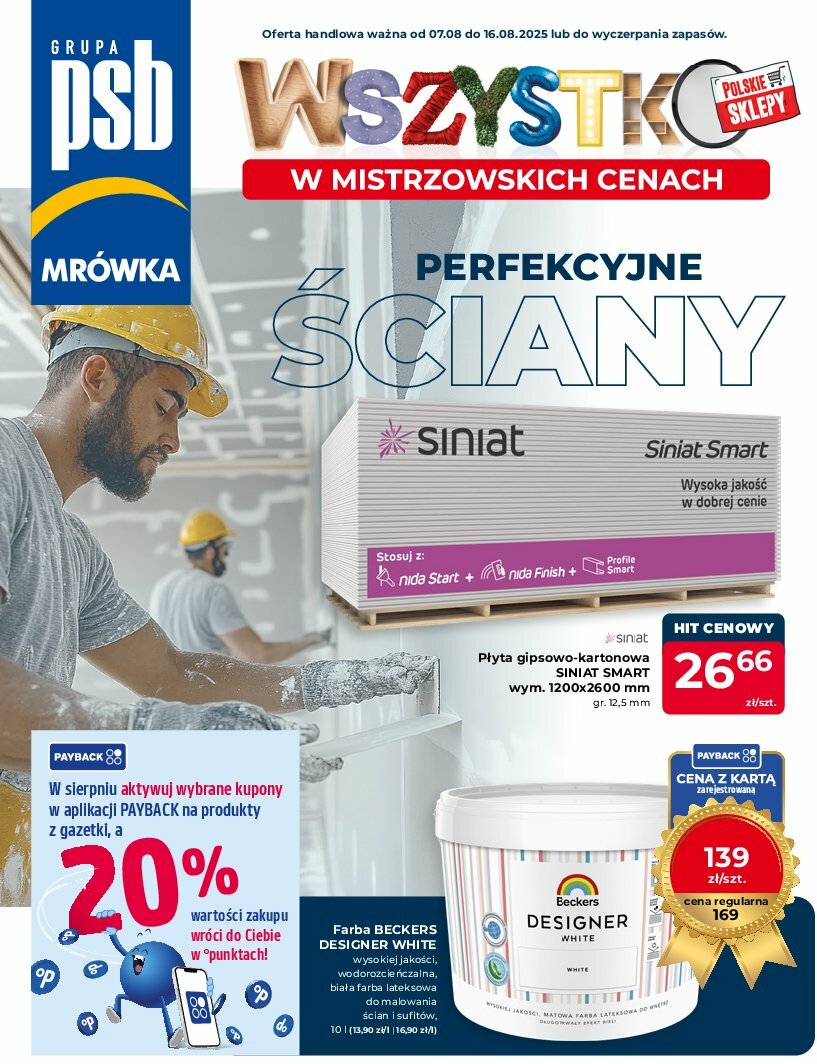 Gazetka Mrówka - Bodzentyn - ważna od 07.08. do 16.08.