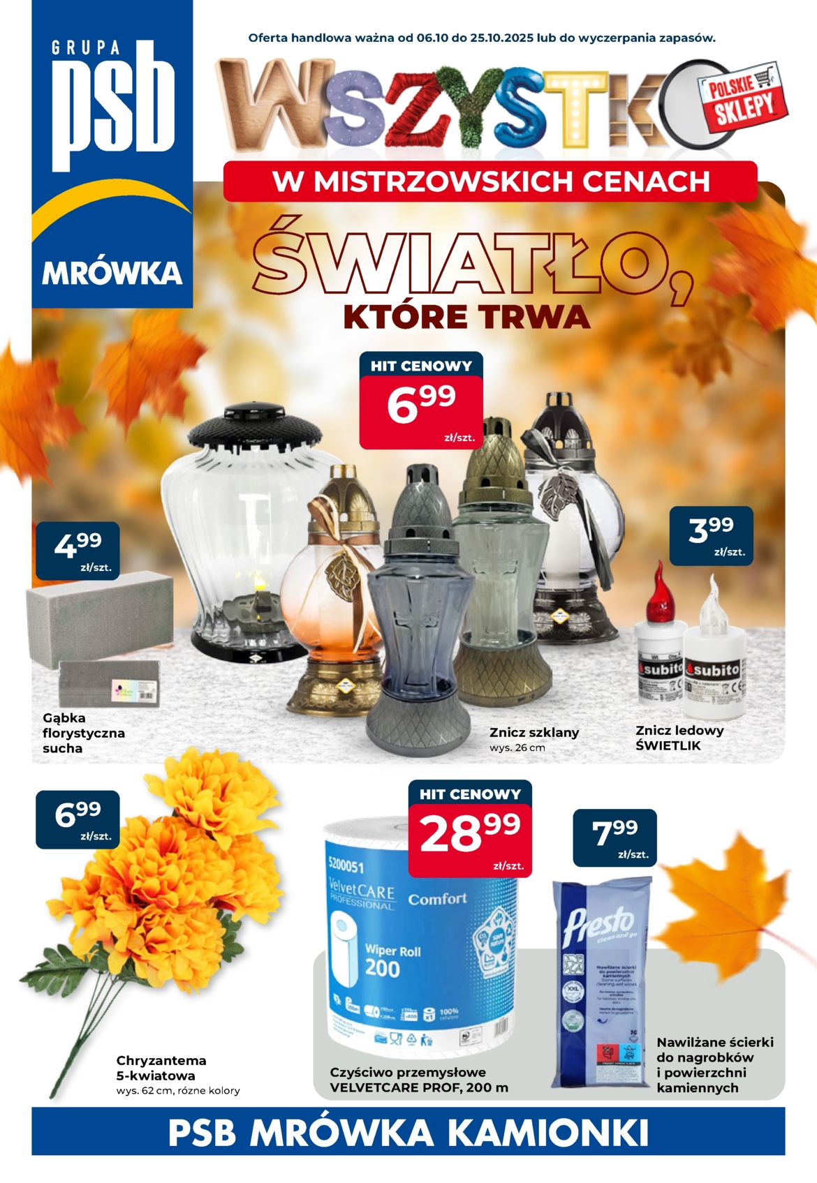 Gazetka Mrówka - ważna od 06.10. do 25.10.