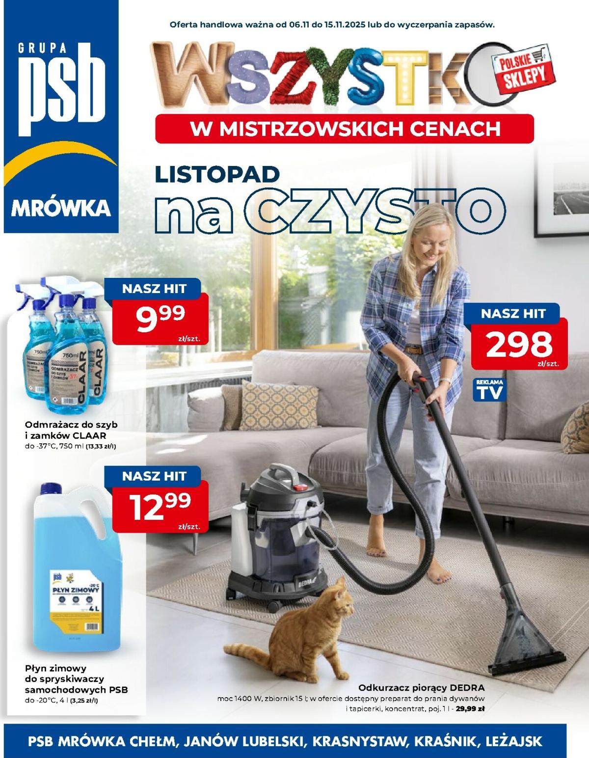 Gazetka Mrówka - Chełm - ważna od 06.11. do 15.11.