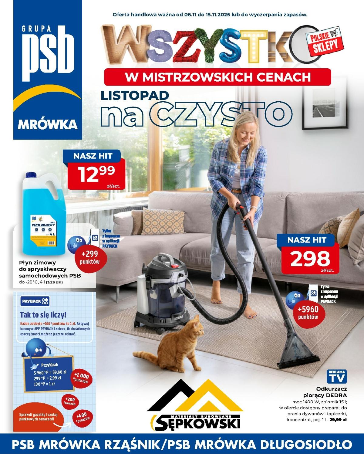 Gazetka Mrówka - Długosiodło - ważna od 06.11. do 15.11.