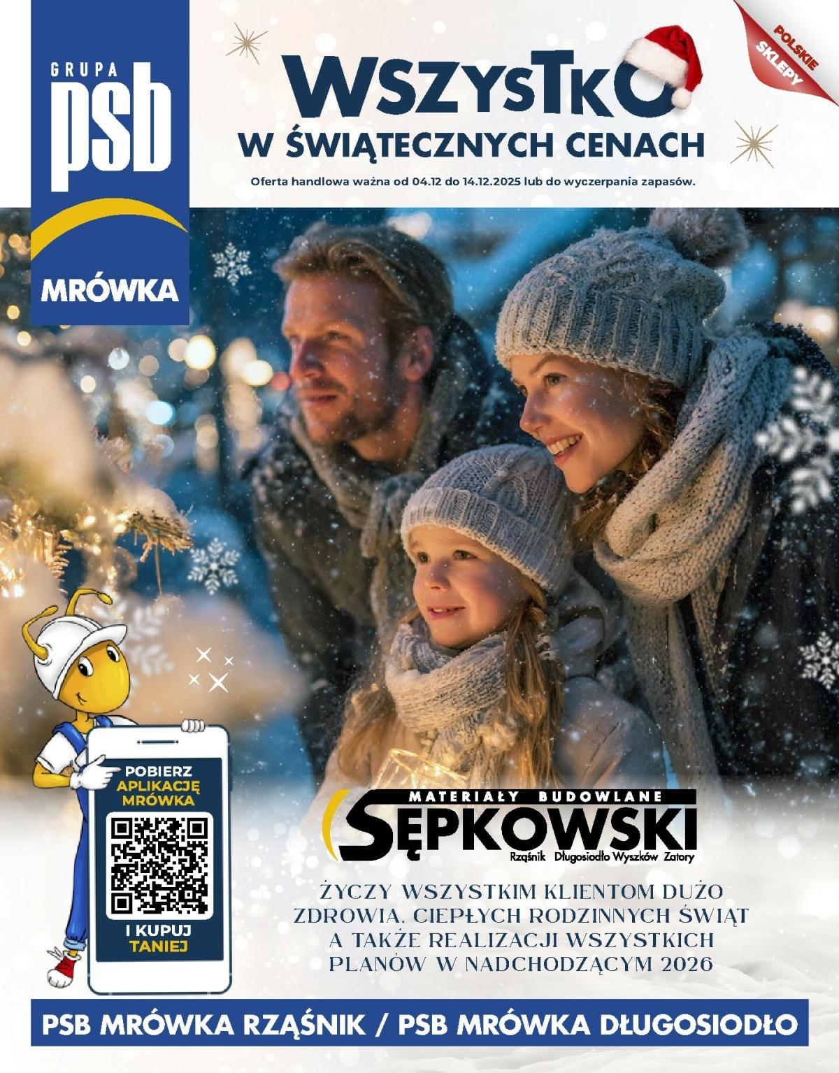 Gazetka Mrówka - Długosiodło - ważna od 04.12. do 14.12.