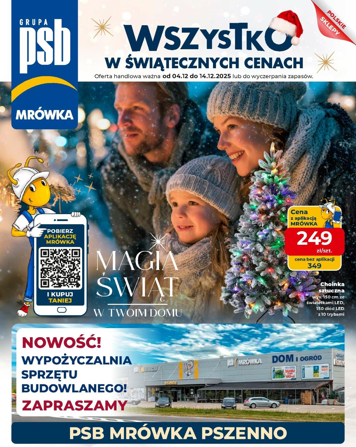 Gazetka Mrówka - Pszenno - ważna od 04.12. do 14.12.