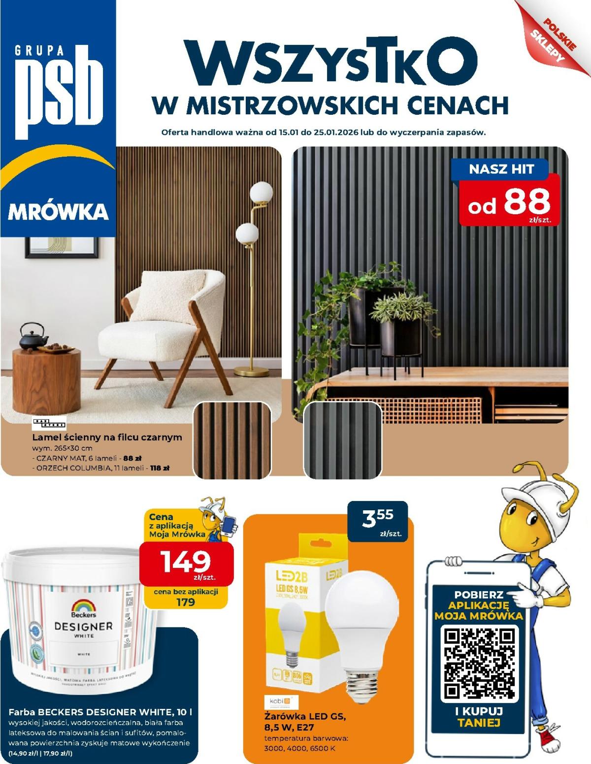 Gazetka Mrówka - Andrychów - ważna od 13.01. do 25.01.