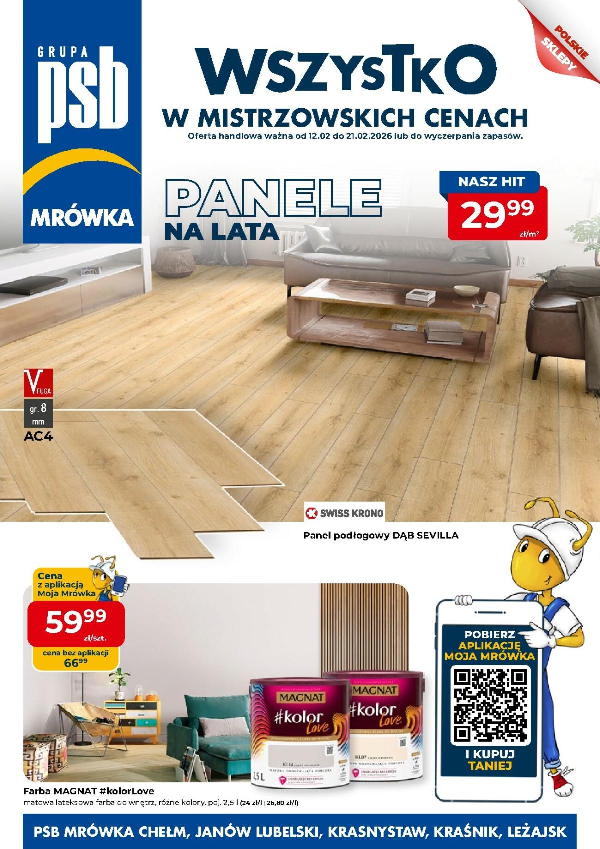 Gazetka Mrówka - Chełm - ważna od 12.02.2026 do 21.02.2026