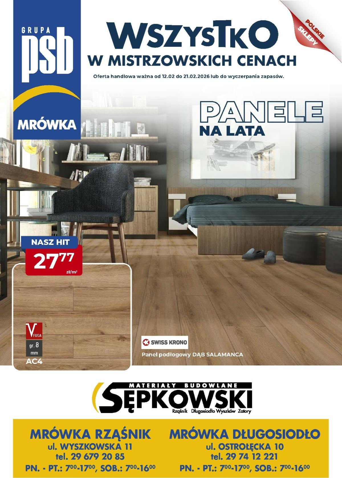 Gazetka Mrówka - Długosiodło - ważna od 12.02.2026 do 21.02.2026