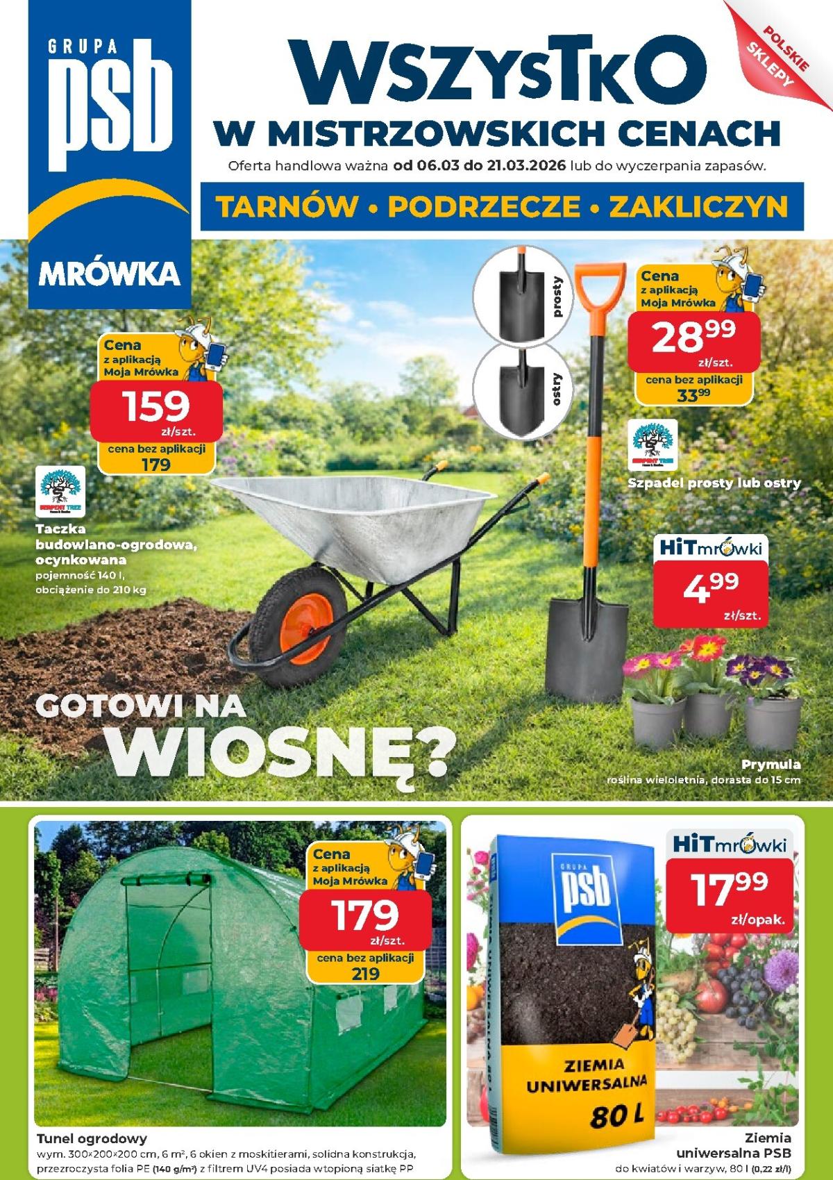 Gazetka Mrówka - Podrzecze - ważna od 06.03.2026 do 21.03.2026