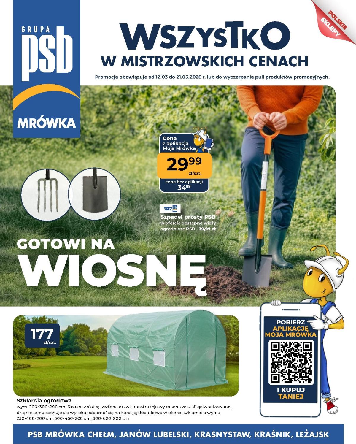 Gazetka Mrówka - Chełm - ważna od 12.03.2026 do 21.03.2026