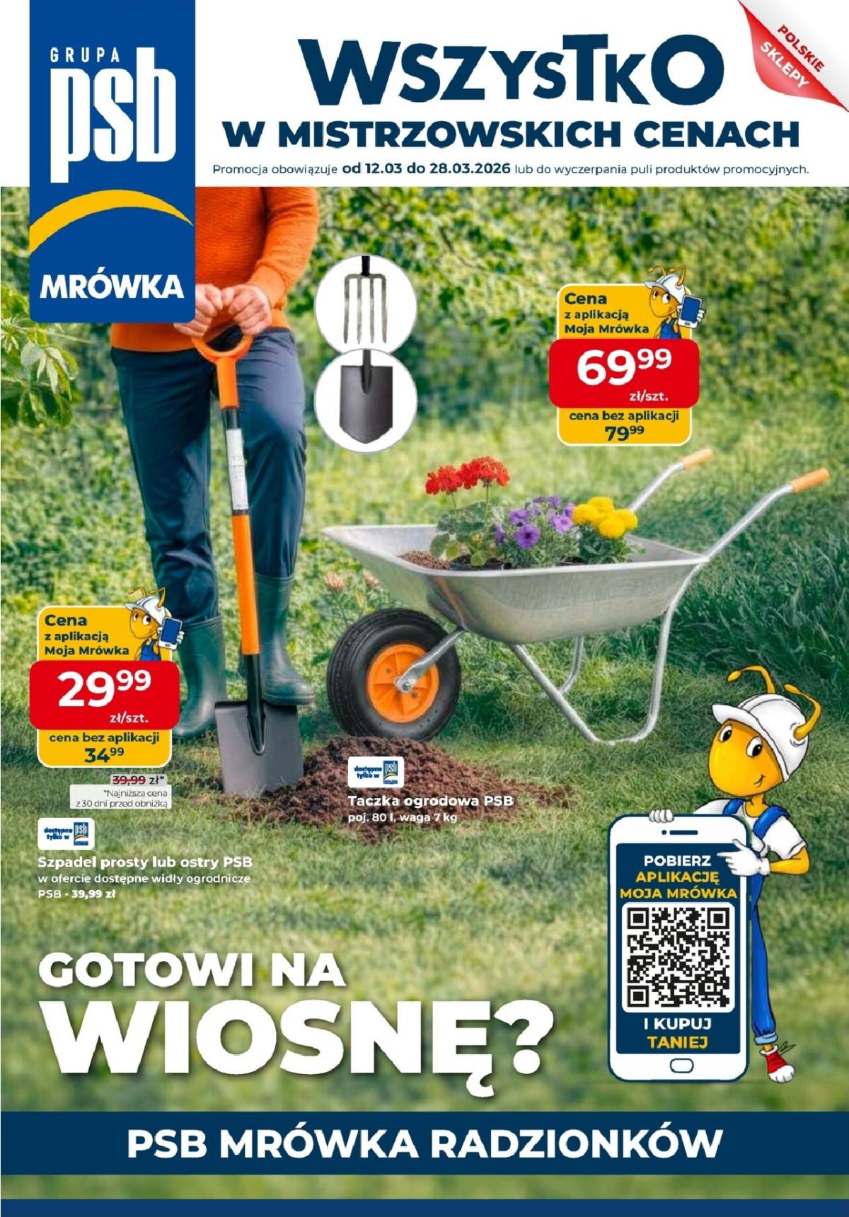 Gazetka Mrówka - Radzionków - ważna od 12.03.2026 do 28.03.2026