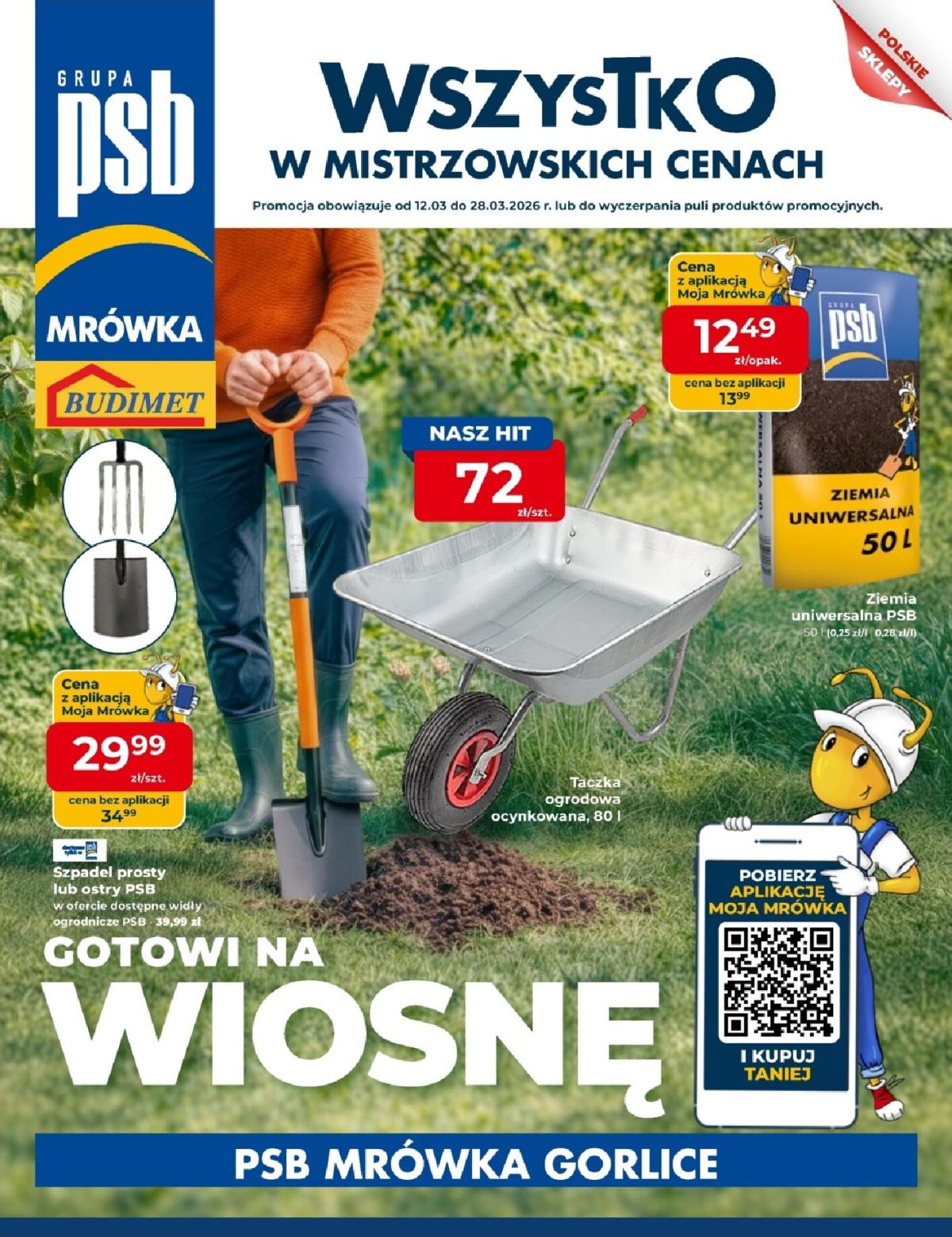 Gazetka Mrówka - Gorlice - ważna od 12.03.2026 do 28.03.2026