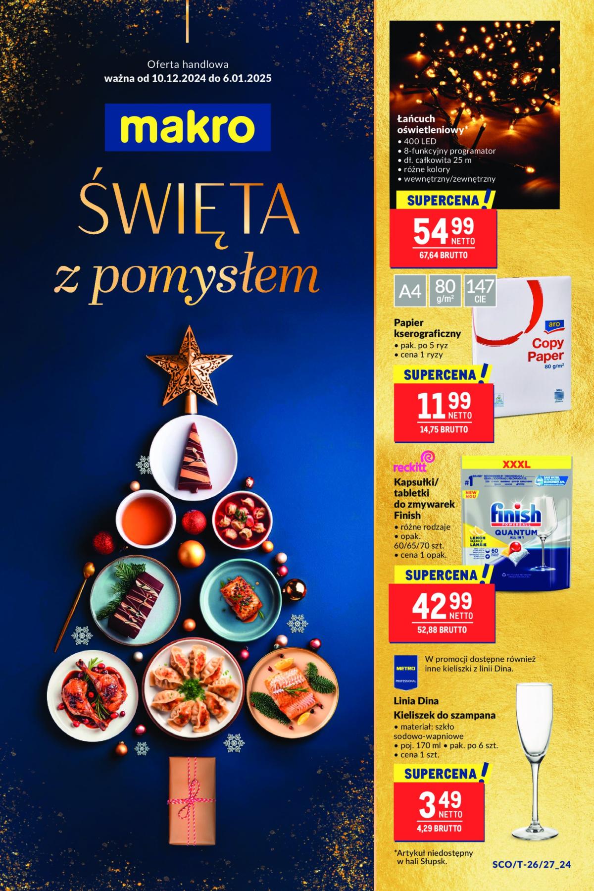 Makro - Święta z pomysłem gazetka ważna od 10.12. - 06.01.