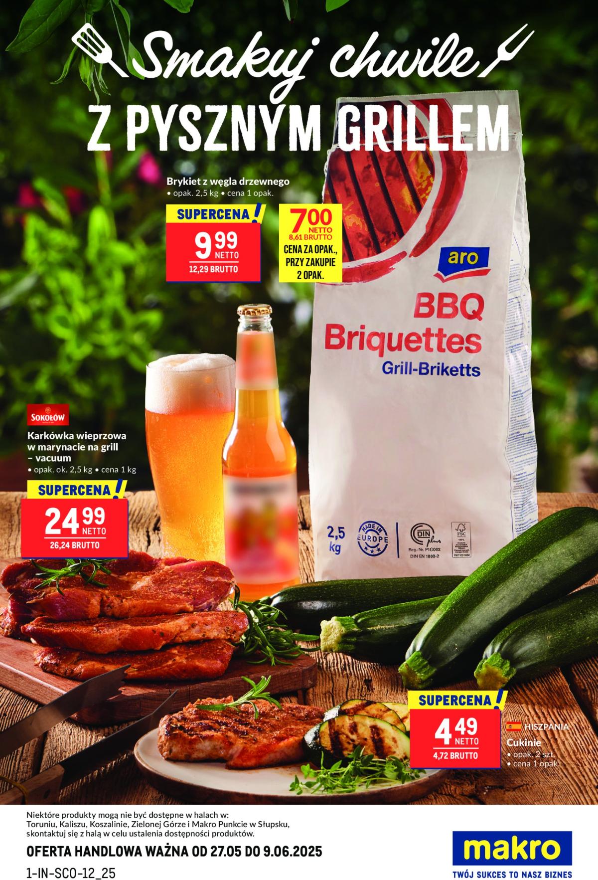Makro - Smakuj chwile z pysznym grillem gazetka ważna od 27.05. - 09.06.