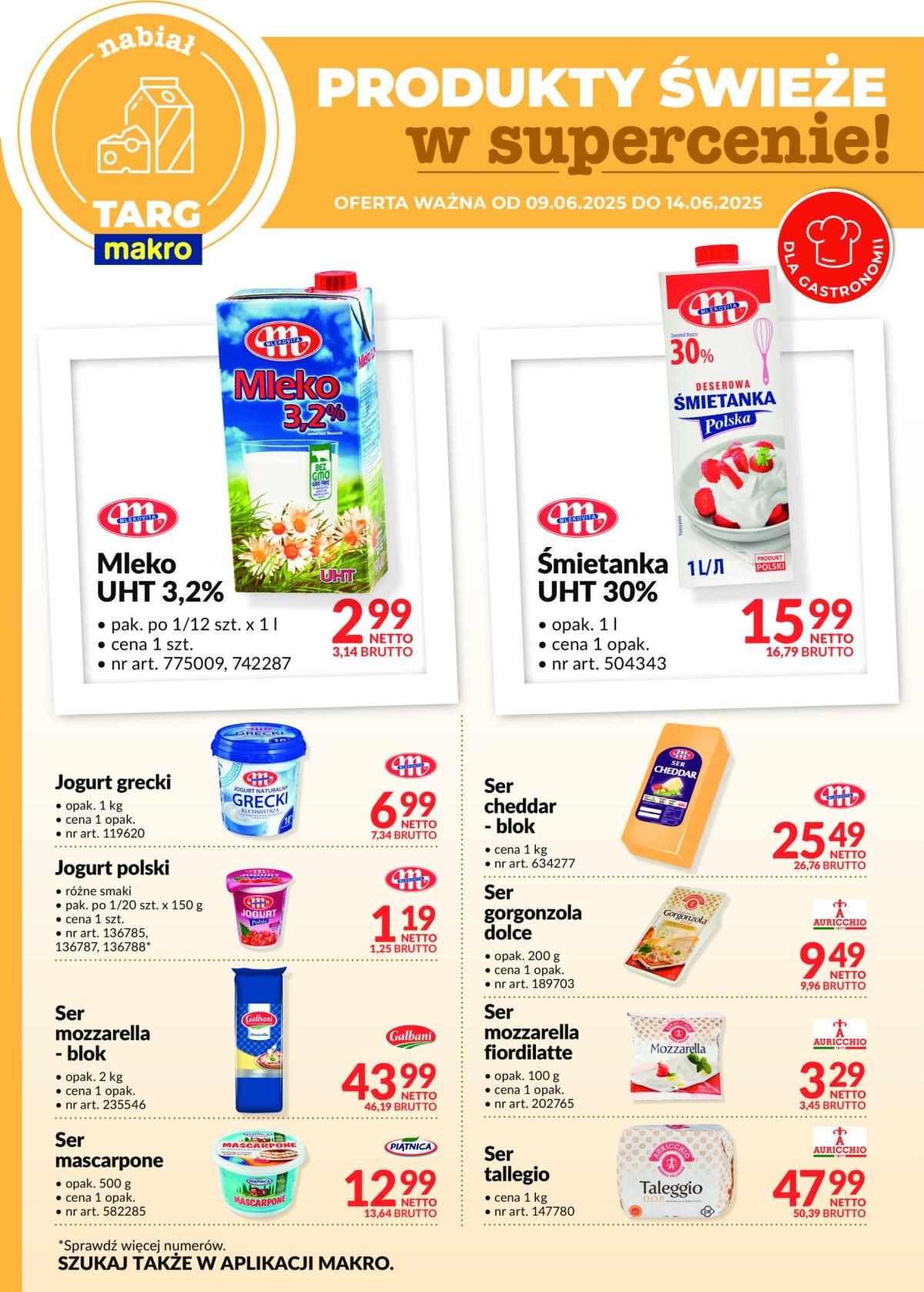 Gazetka Targ MAKRO - Oferta świeża w super cenach! ważna od 09.06. - 14.06.