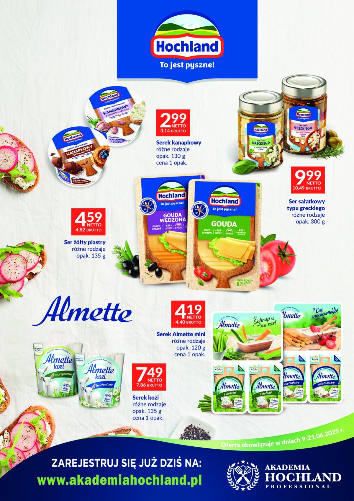 Gazetka Makro - Ulotka Hochland ważna od 09.06. - 21.06.