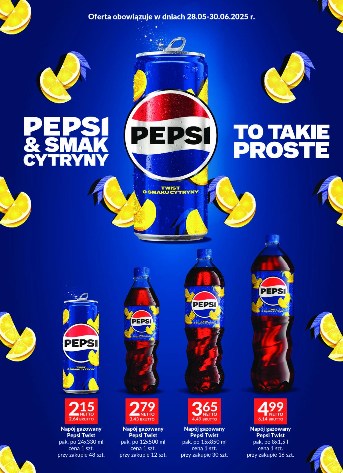 Gazetka Makro - Ulotka Pepsi ważna od 28.05. - 30.06.
