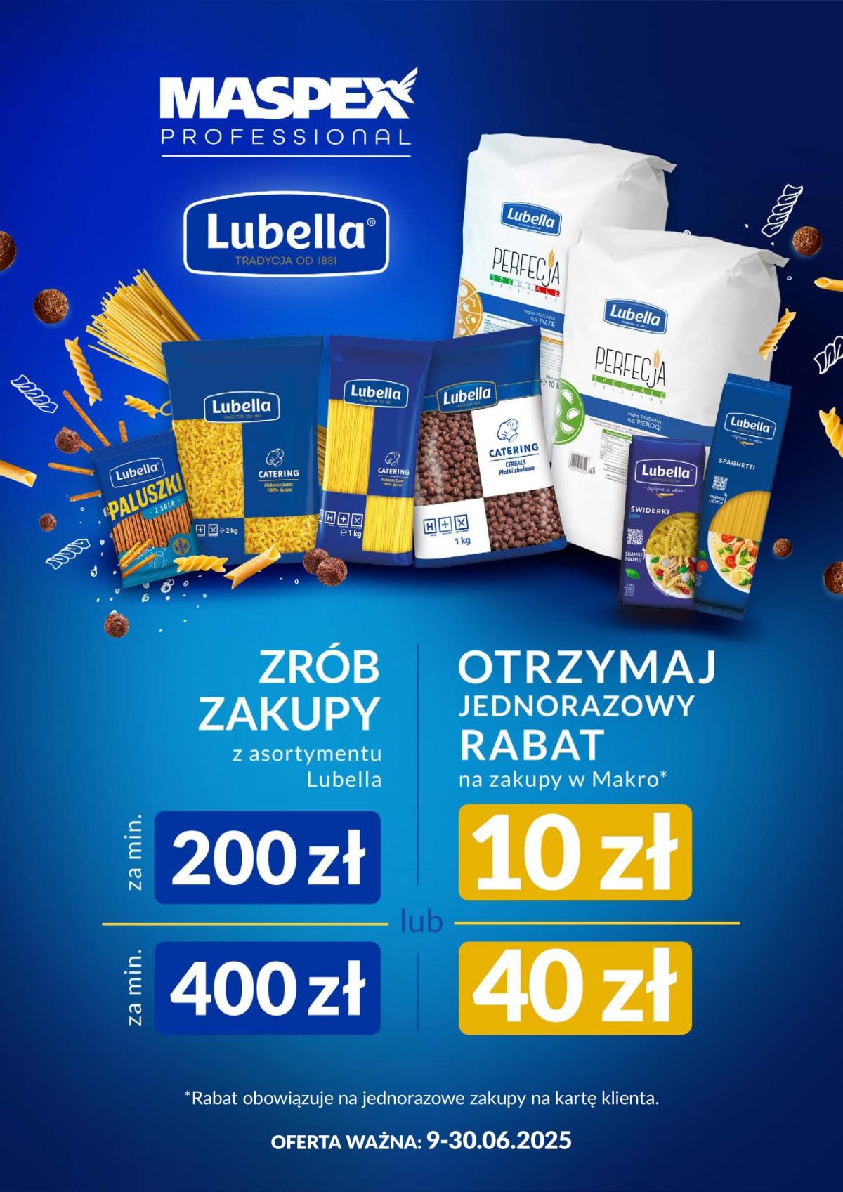 Gazetka Makro - Ulotka MASPEX ważna od 09.06. - 30.06.