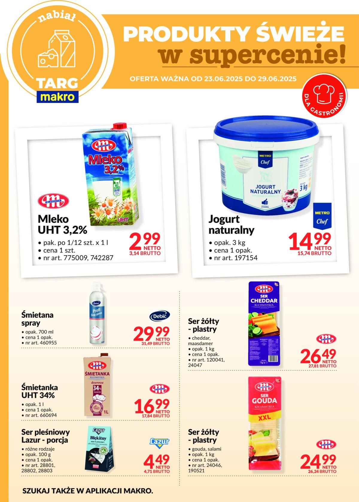 Gazetka Targ MAKRO ważna od 23.06. - 29.06.