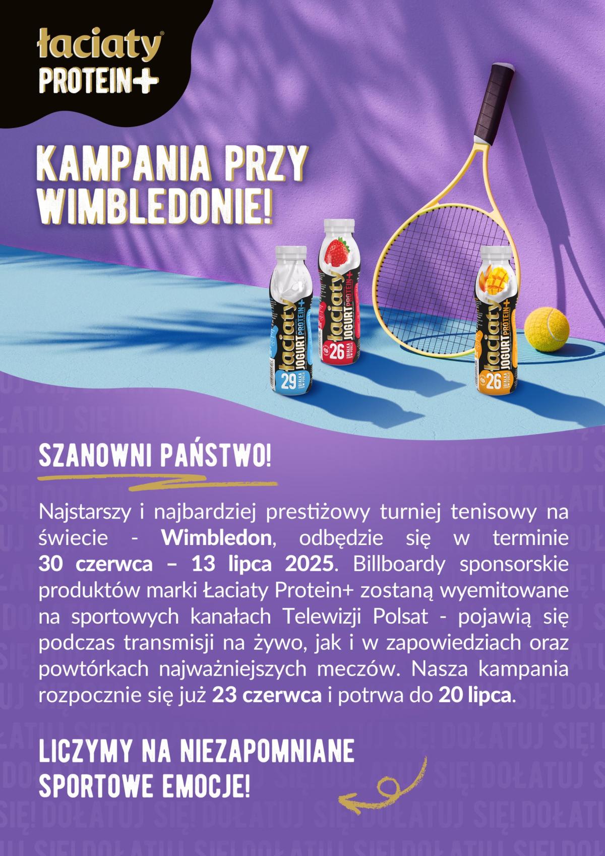 Gazetka Makro - Ulotka Mlekpol Wimbledon ważna od 30.06. - 13.07.