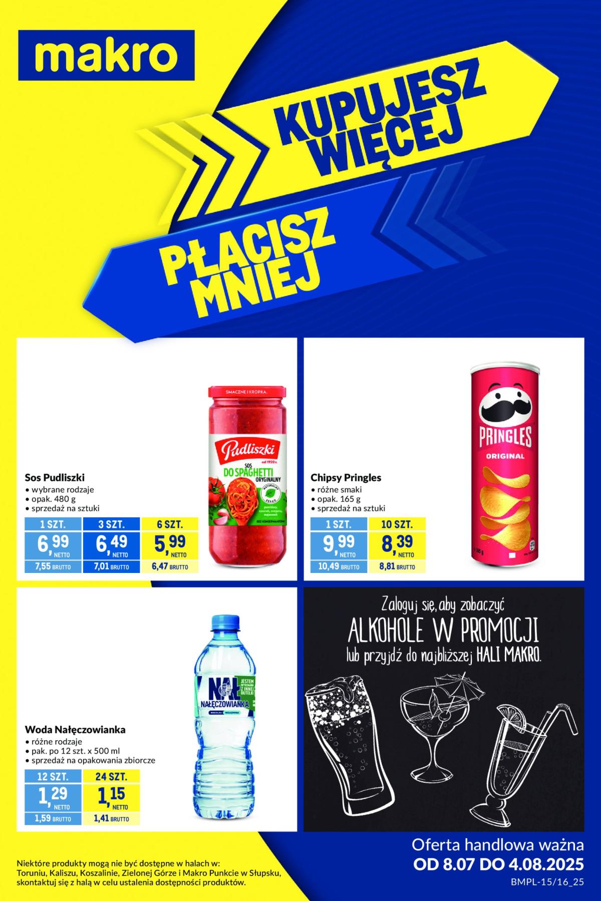 Gazetka Makro - Kupujesz więcej płacisz mniej ważna od 08.07. - 04.08.