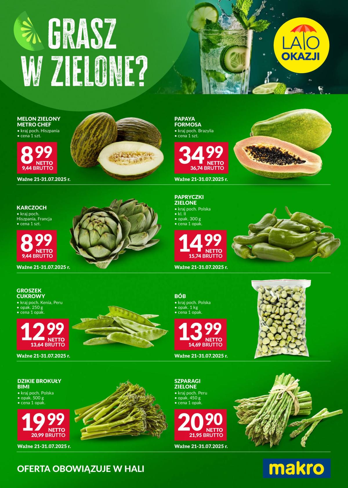 Gazetka Makro - Ulotka festiwal kolorów ważna od 21.07. - 30.07.
