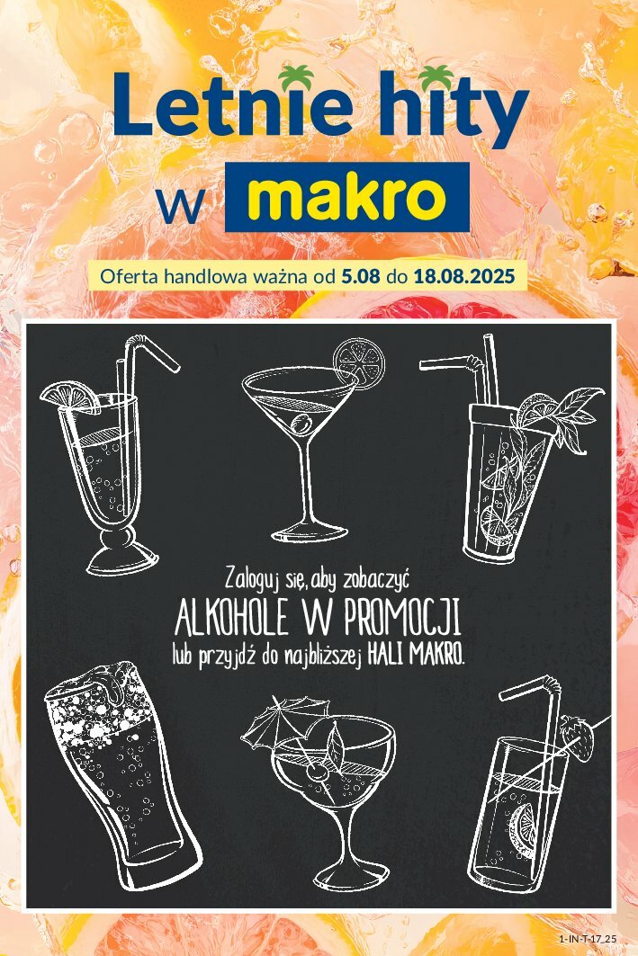 Gazetka Makro - Letnie Hity - ważna od 05.08. do 18.08.