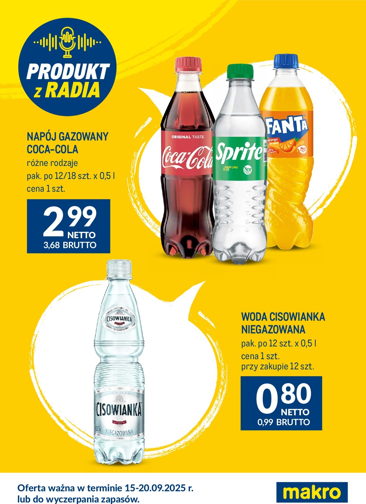 Gazetka Makro - Produkt z radia - ważna od 15.09. do 20.09.