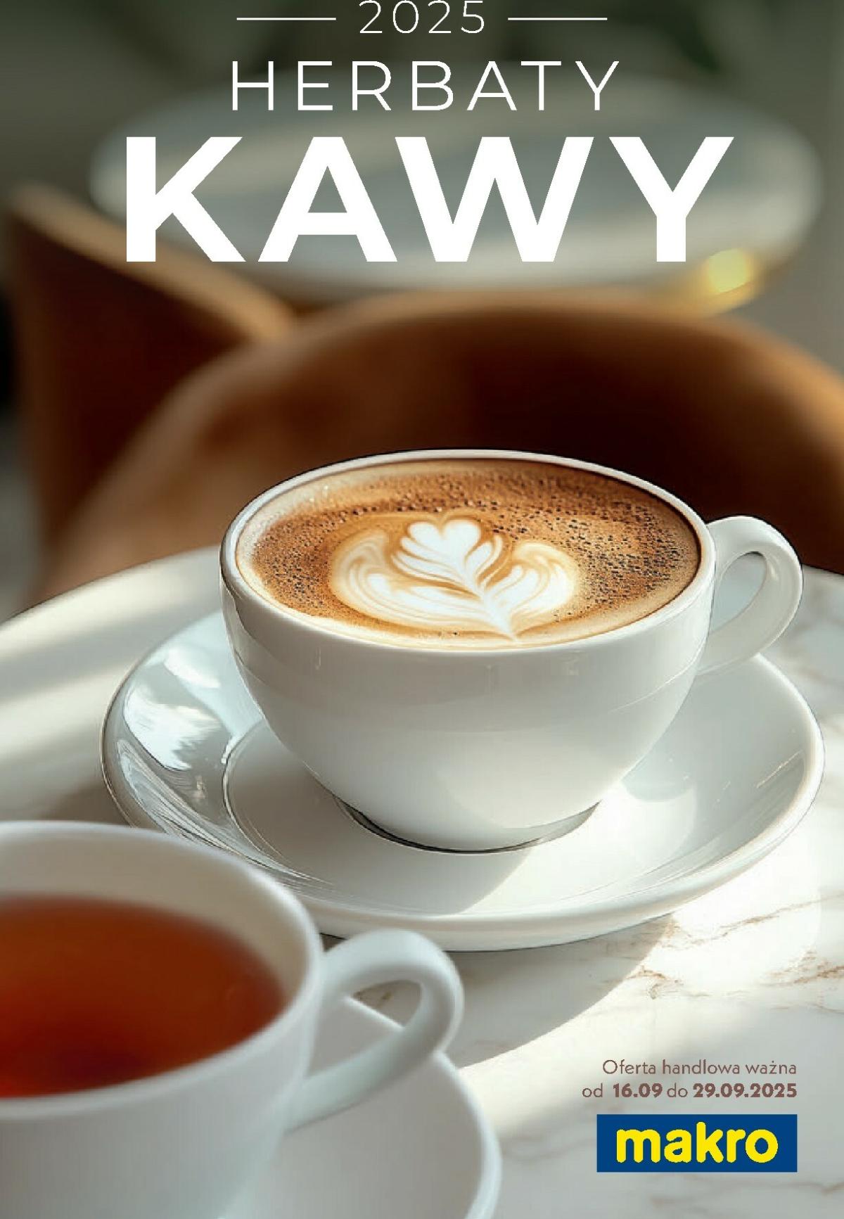 Gazetka Makro - Katalog kawa herbata - ważna od 16.09. do 29.09.