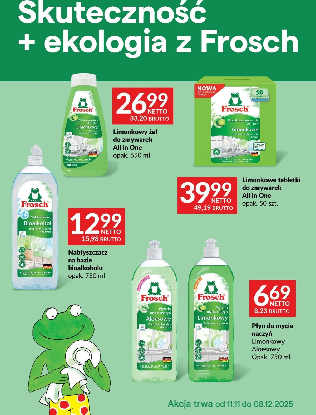 Gazetka Makro - Ulotka Frosch - ważna od 11.11. do 08.12.
