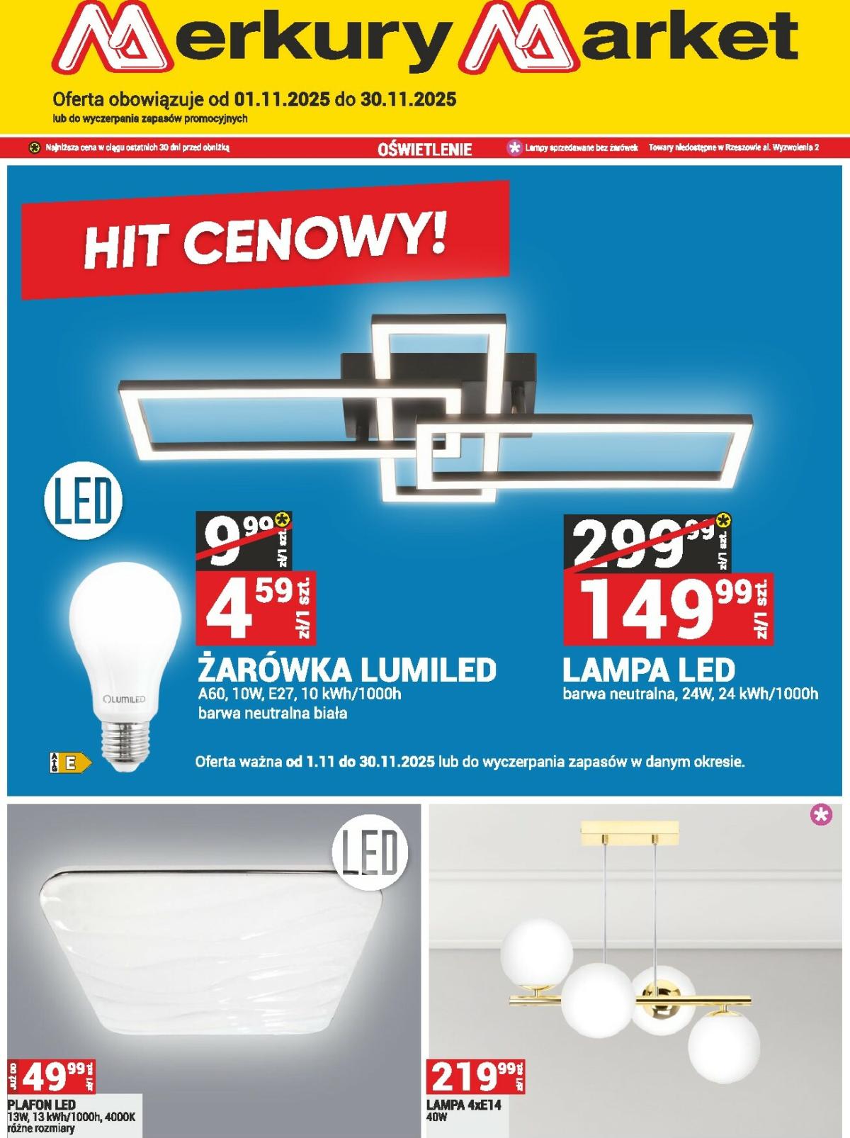 Gazetka Merkury Market - ważna od 01.11. do 30.11.