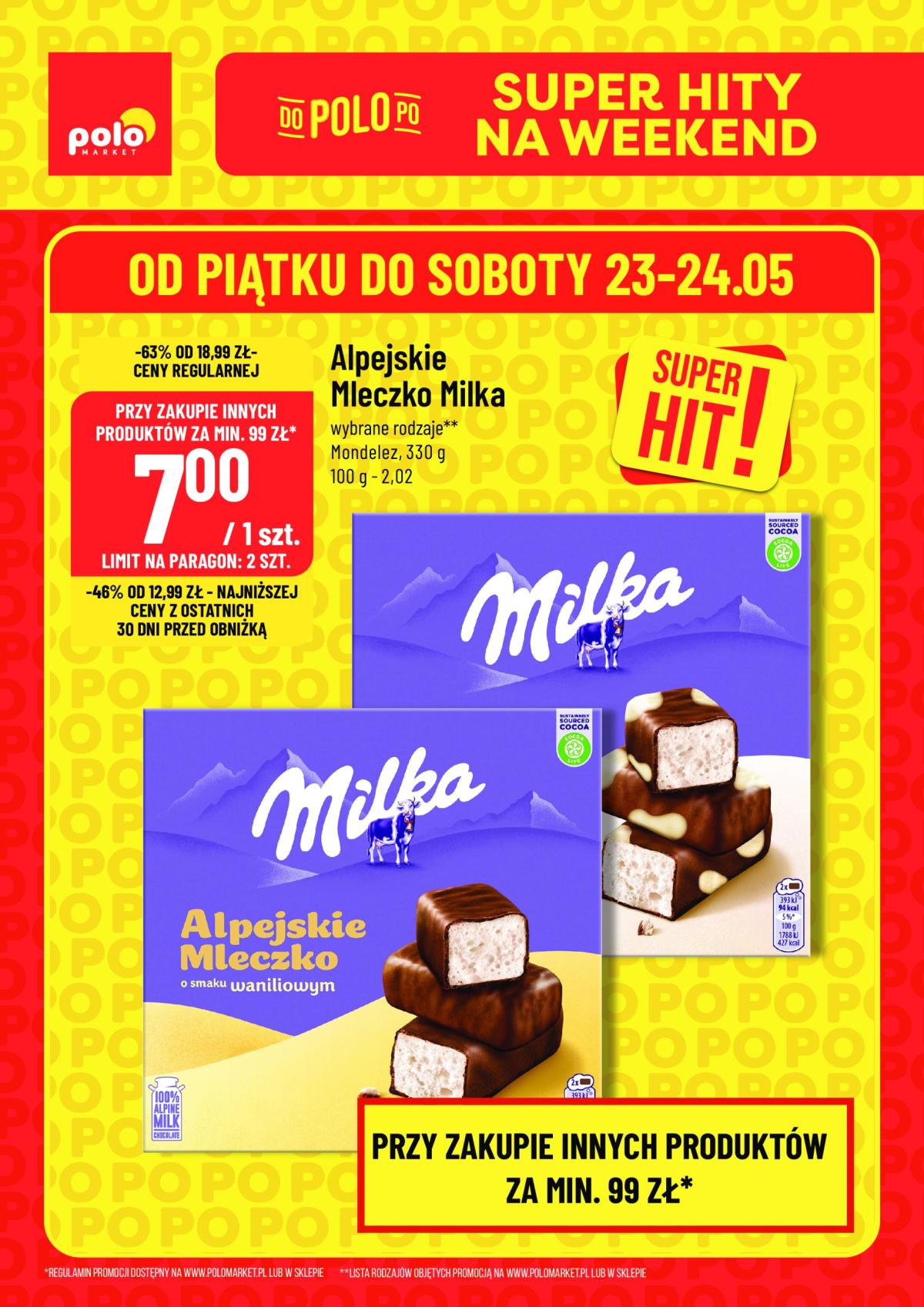 POLO market - Super Hity na Weekend gazetka ważna od 22.05. - 27.05.