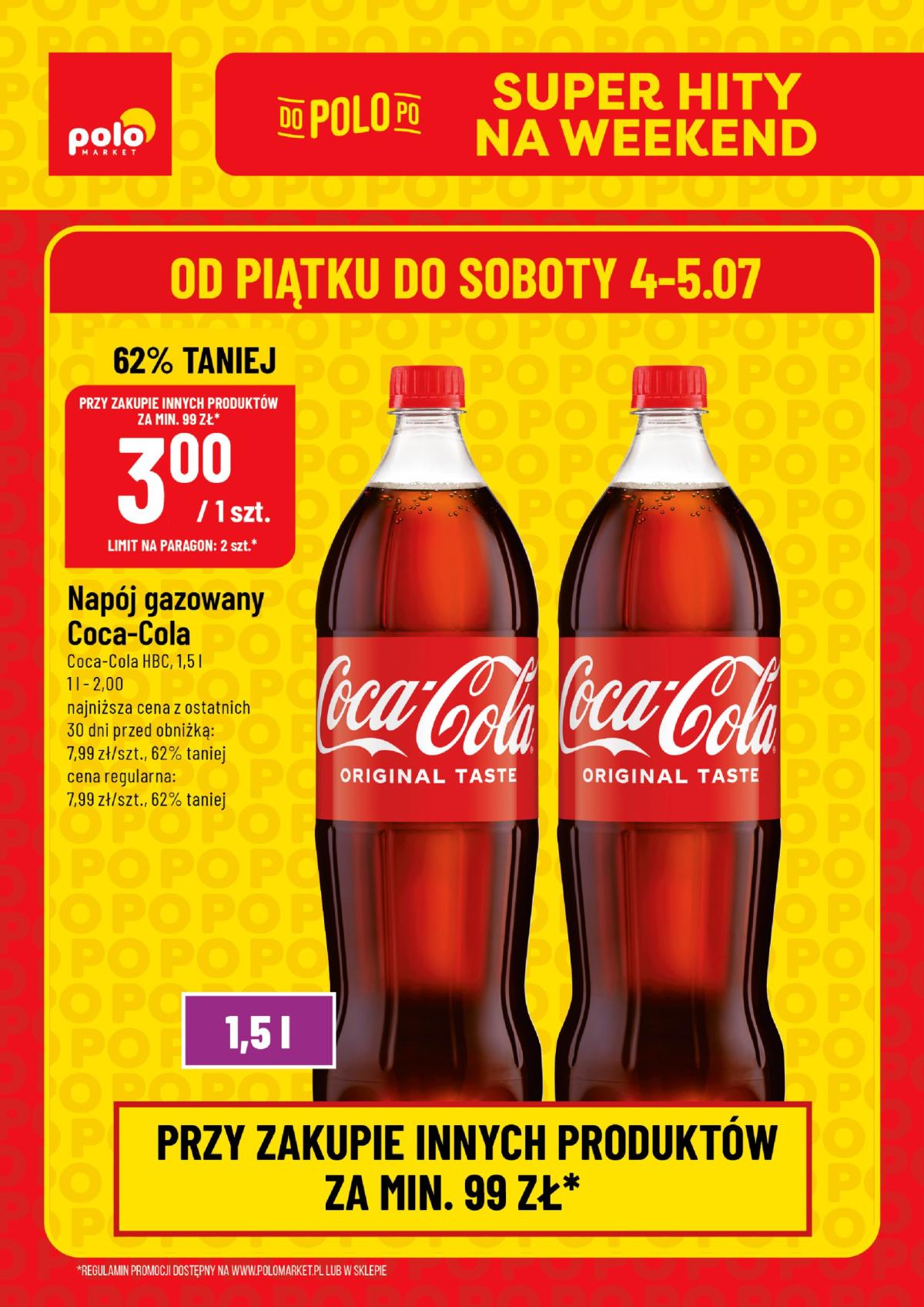 Gazetka POLO market - Super Hity na Weekend ważna od 03.07. - 05.07.