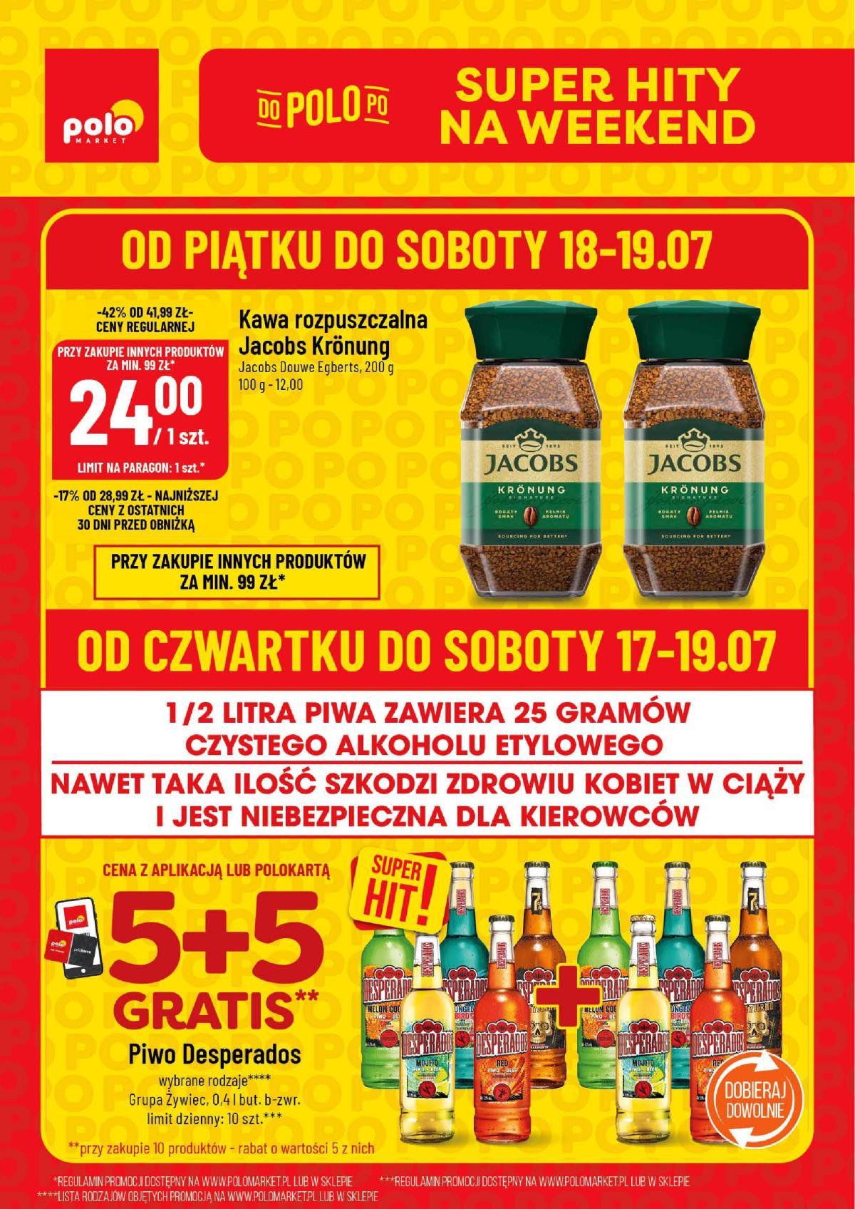 Gazetka POLO market - Super Hity na Weekend ważna od 16.07. - 19.07.