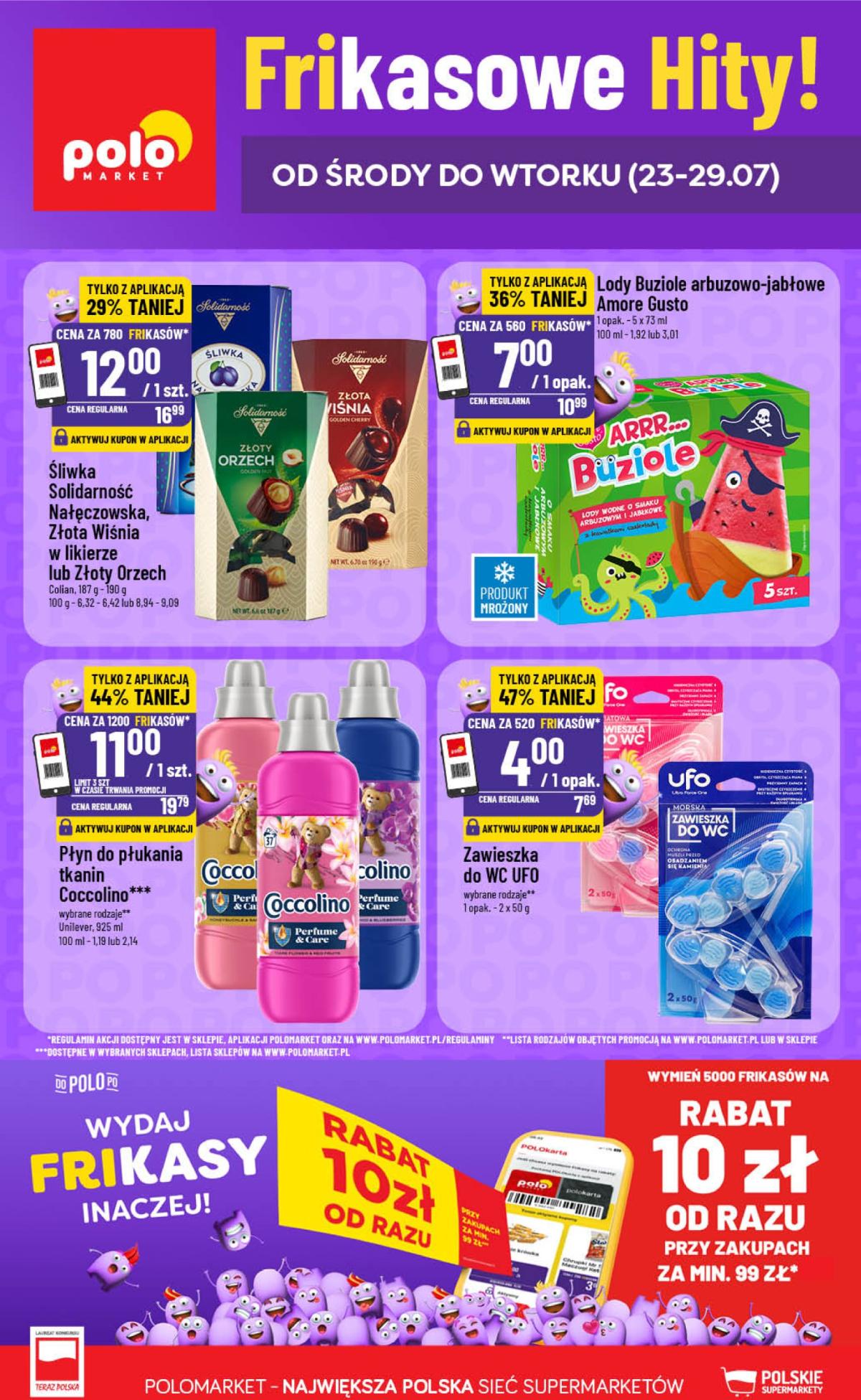 Gazetka POLO market - Frikasowy Katalog ważna od 23.07. - 29.07.