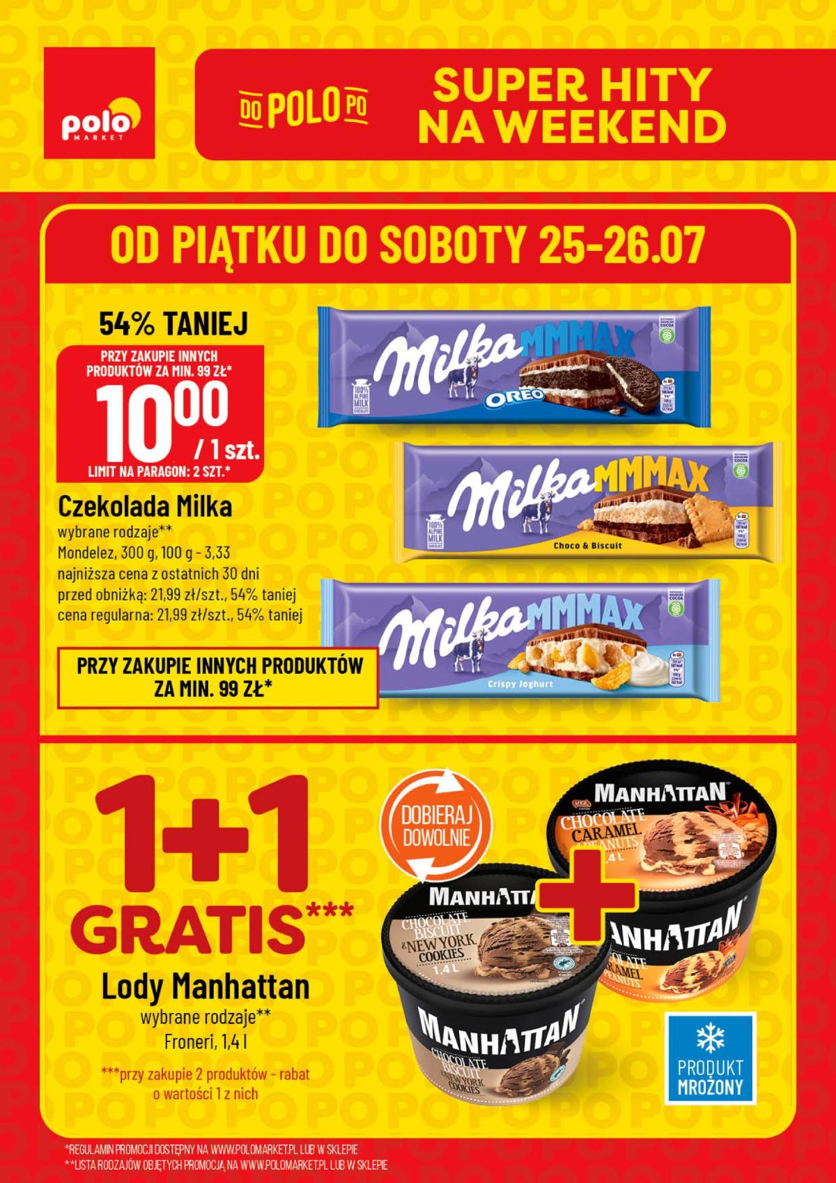 Gazetka POLO market - Super Hity na Weekend ważna od 24.07. - 26.07.