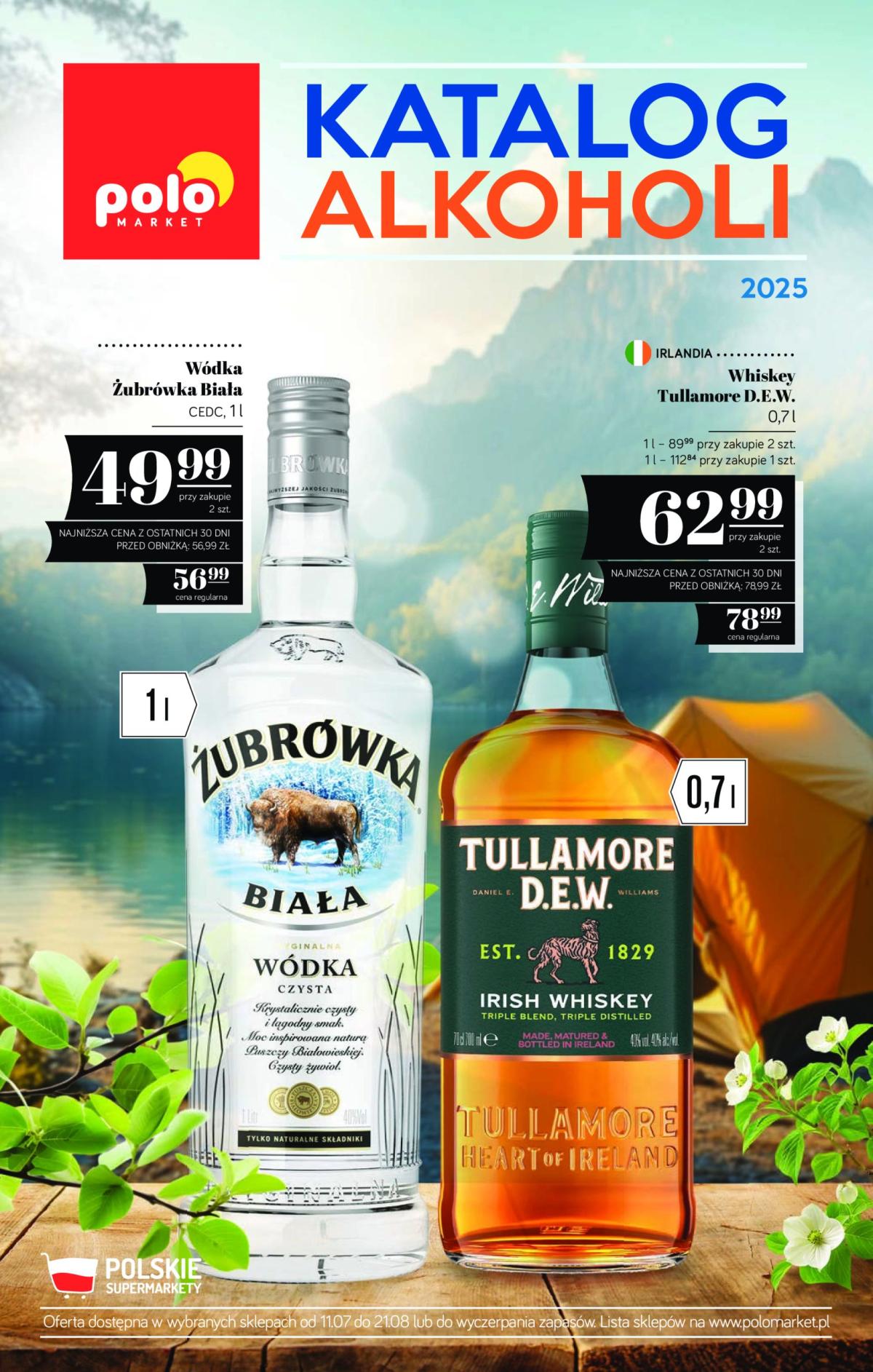 Gazetka POLO market - Katalog alkoholi ważna od 11.07. - 21.08.