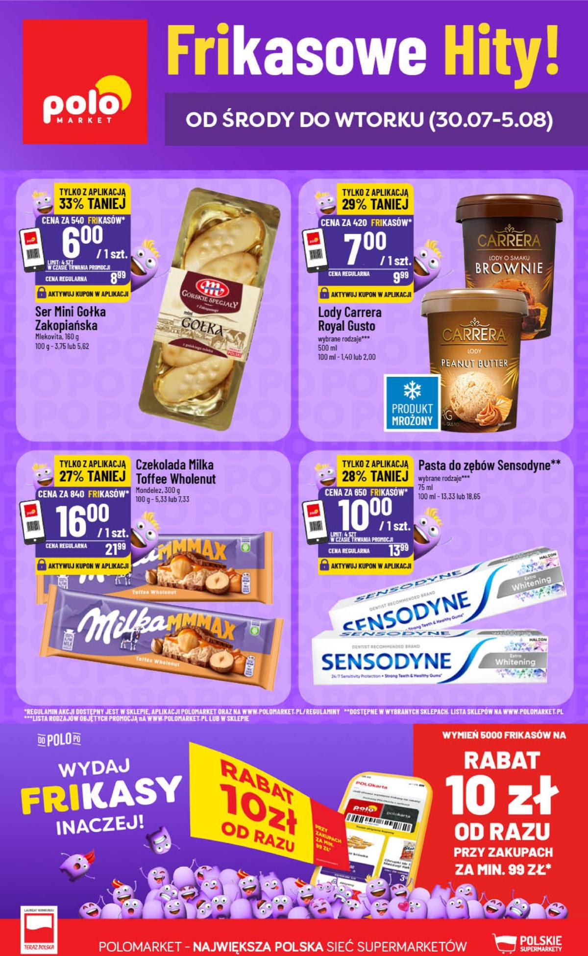 Gazetka POLO market - Frikasowy Katalog ważna od 30.07. - 05.08.