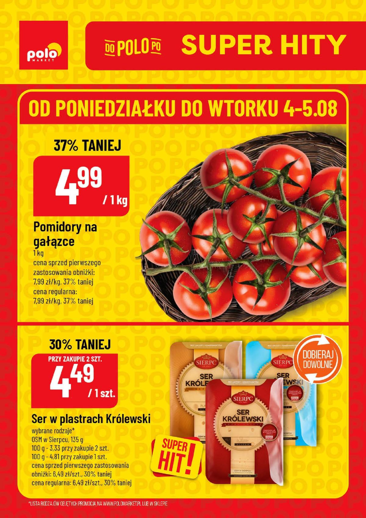 Gazetka POLO market - Super Hity - ważna od 04.08. do 05.08.