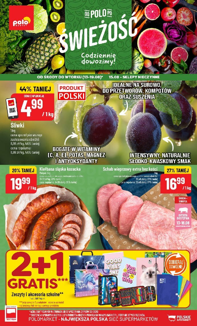 Gazetka POLO market - ważna od 13.08. do 19.08.