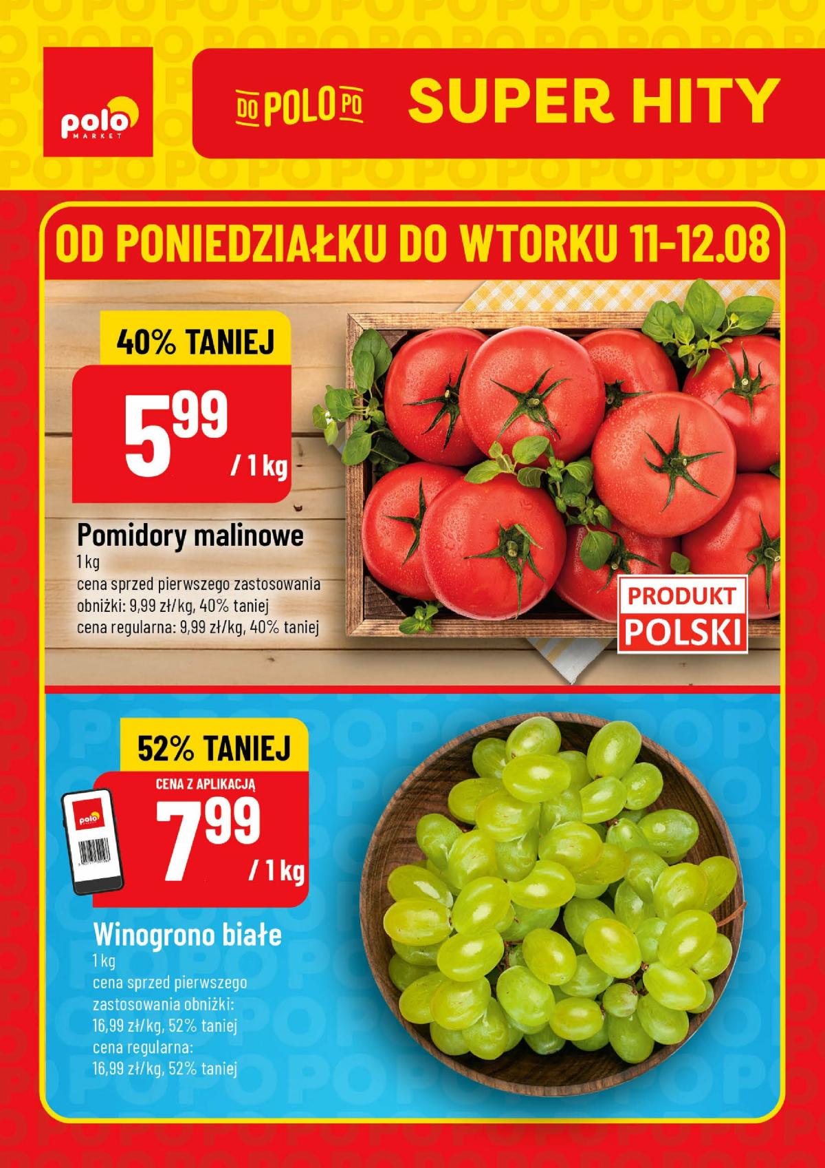 Gazetka POLO market - Super Hity - ważna od 11.08. do 12.08.
