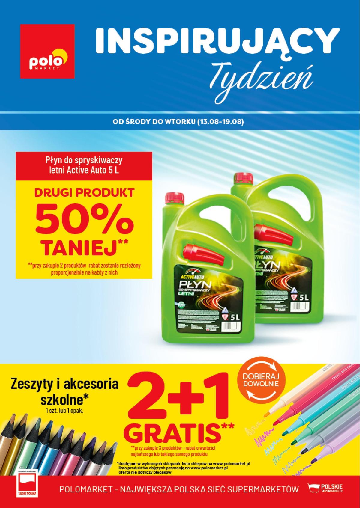 Gazetka POLO market - Inspirujący Tydzień - ważna od 13.08. do 19.08.