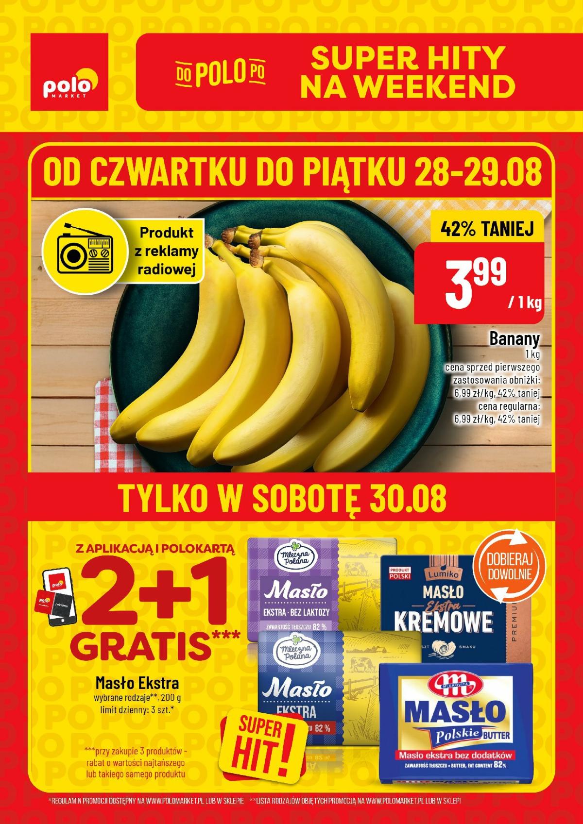 Gazetka POLO market - Super Hity na Weekend - ważna od 28.08. do 31.08.