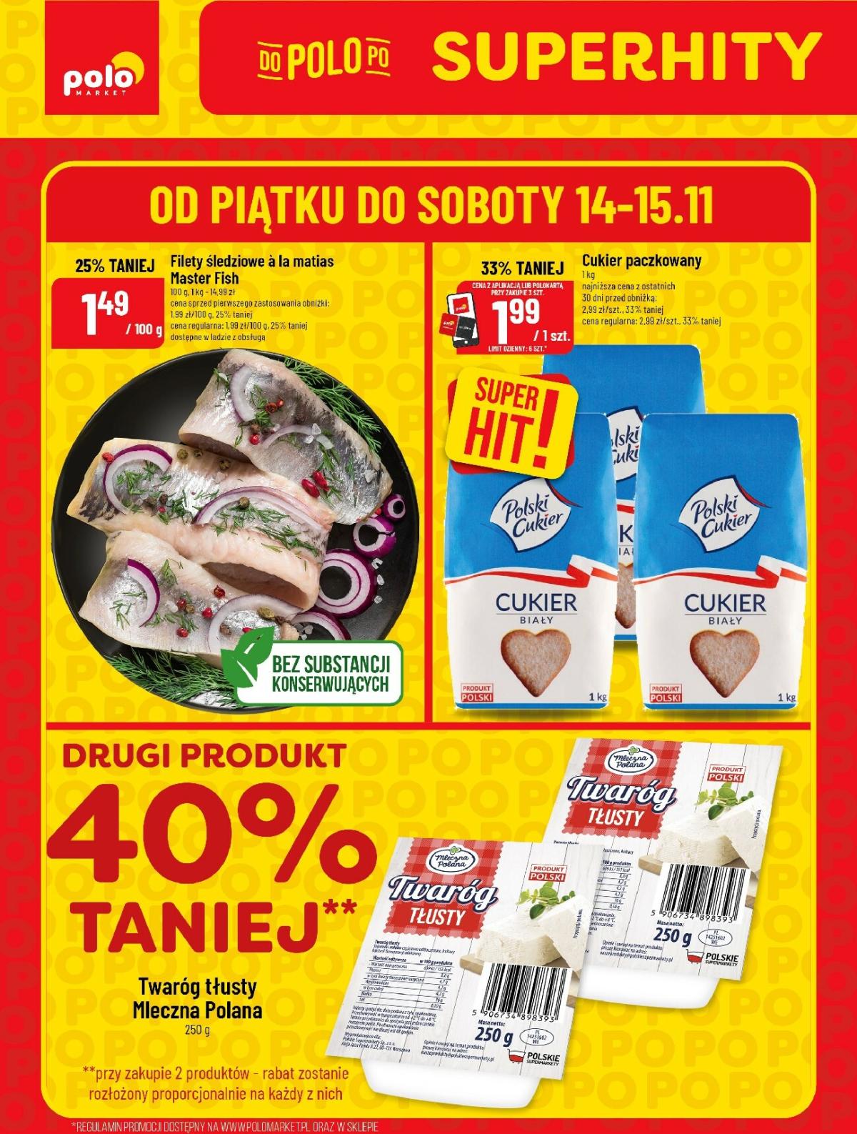 Gazetka POLO market - Superhity - ważna od 13.11. do 15.11.