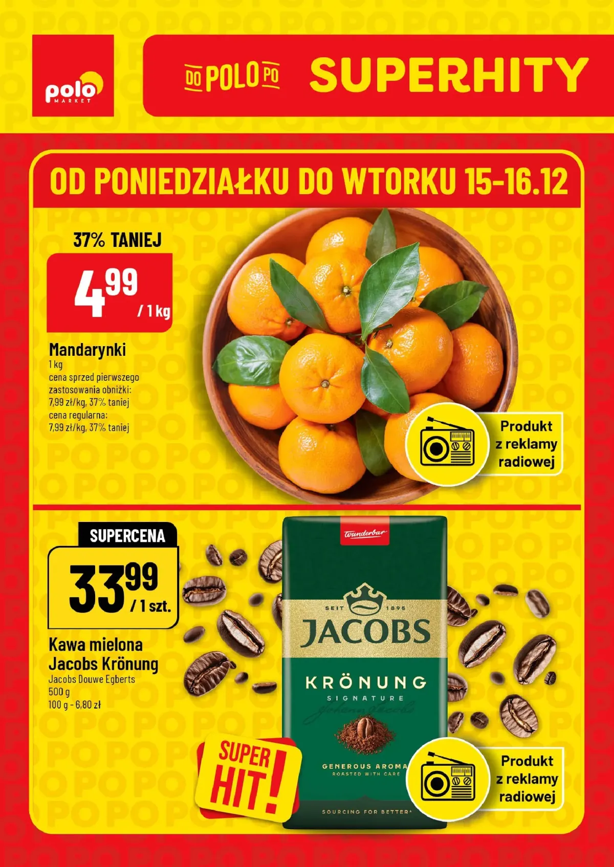 Gazetka POLO market - Super Hity - ważna od 15.12. do 16.12.