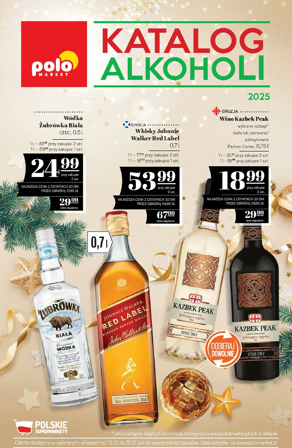 Gazetka POLO market - Katalog alkoholi - ważna od 12.12. do 31.12.
