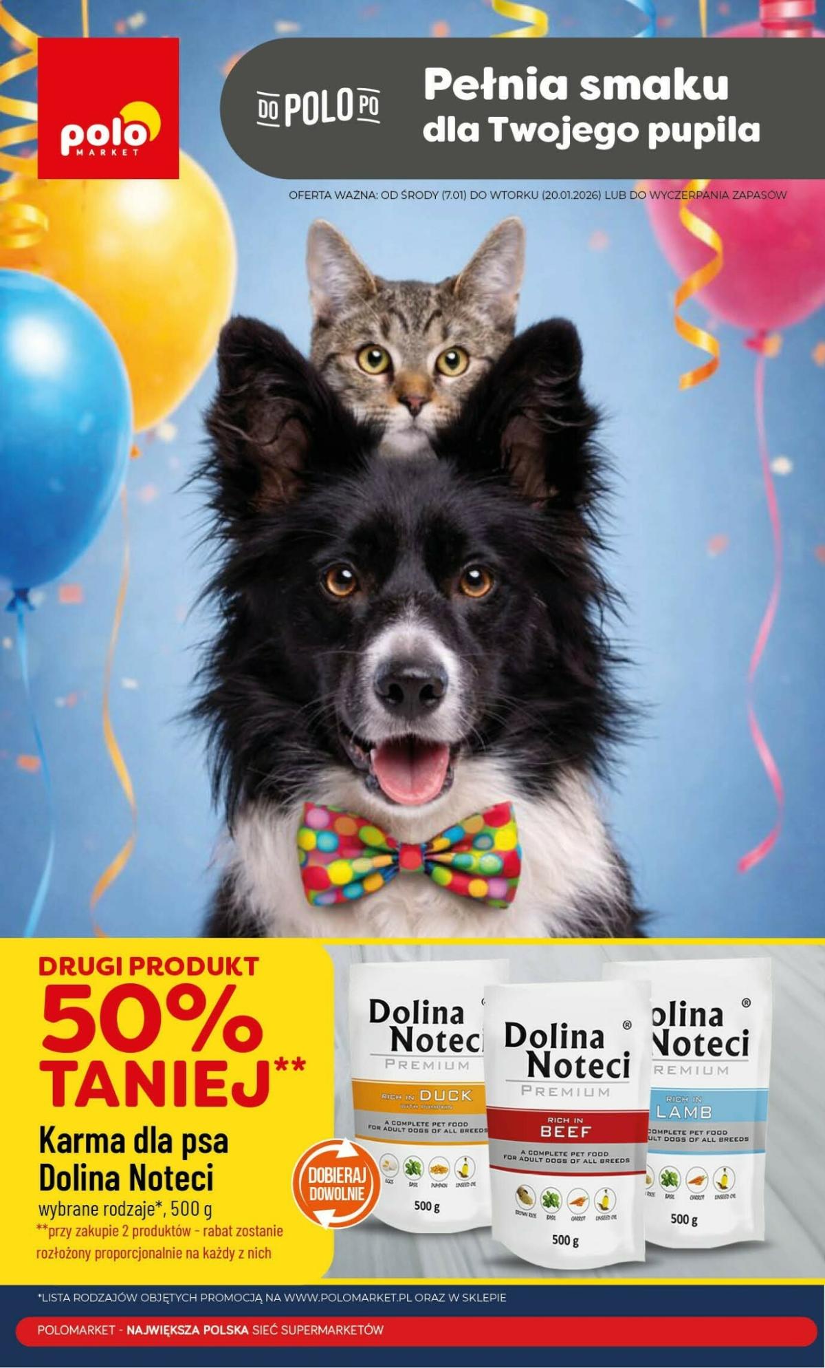 Gazetka POLO market - Katalog Pet Food - ważna od 07.01. do 20.01.